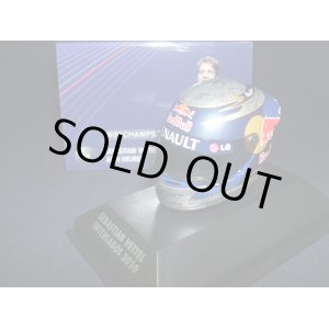 画像: 新品正規入荷品●PMA1/8 RED BULL S.ベッテル　ミニチュアヘルメット INTERLAGOS 2010