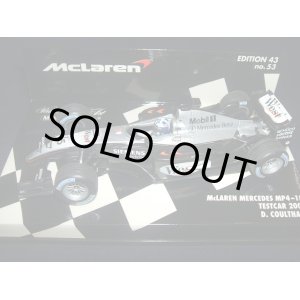 画像: 特価品●セカンドハンド品●タバコカスタム品●PMA1/43 McLAREN MERCEDES MP4-18 TESTCAR 2003 (D.クルサード）