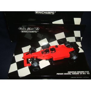 画像: セカンドハンド品●PMA1/43 EUROPEAN MINARDI F1X2 PRIVATE SESSION 2002