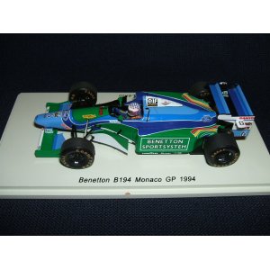 画像: 新品正規入荷品●SPARK 1/43 BENETTON B194 MONACO GP 1994 (J.J.LEHTO) #6