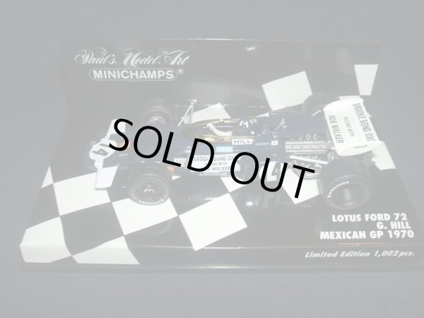 画像1: 新品正規入荷品●PMA1/43 LOTUS FORD 72 MEXICAN GP 1970 (G.HILL) #14