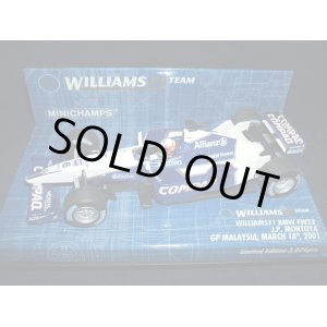 画像: セカンドハンド品●PMA1/43 WILLIAMS F1 BMW FW23 MALAYSIA GP 2001 (J.P.モントーヤ） 