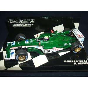 画像: セカンドハンド品◎PMA1/43 JAGUAR RACING R4 (M.ウェーバー）