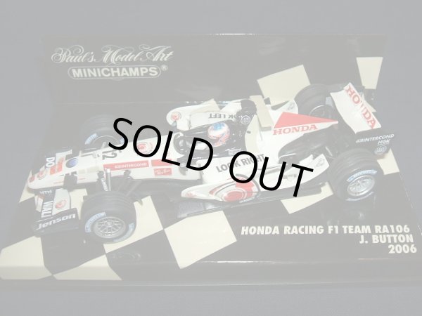 画像1: セカンドハンド品◎PMA1/43 HONDA RA106  (J.バトン） #12