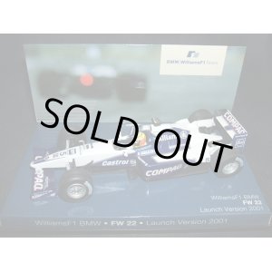 画像: セカンドハンド品●PMA1/43 チーム別注 WILLIAMS BMW FW22 LAUNCH VERSION 2001 (R.シューマッハ）