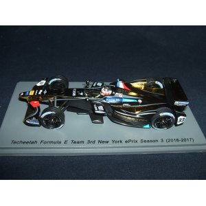 画像: 50％OFF●新品正規入荷品●SPARK 1/43 FORMULA Eシリーズ TECHEETAH FORMULA E TEAM 3rd NEW YORK EPRIX SEASON 3 (2016-2017) S.SARRAZIN #33