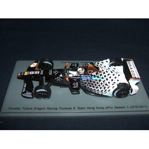 画像: 50％OFF●新品正規入荷品●SPARK 1/43 FORMULA Eシリーズ FARADAY FUTURE DRAGON RACING FORMURA E TEAM HONG KONG  EPRIX SEASON 3 (2016-2017) J.ダンブリシオ  #7