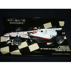 画像: セカンドハンド品◎PMA 1/43 SAUBER C29 40 YEARS OF SAUBER GERMAN GP 2010 (小林可夢偉） 