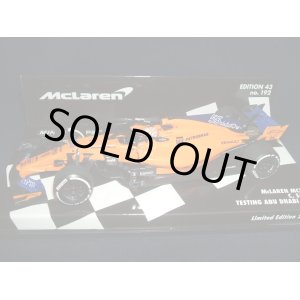 画像: 新品正規入荷品●PMA1/43 McLAREN MCL33 TESTING ABU DHABI GP 2018 (C.サインツ）