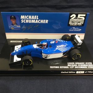 画像: 新品正規入荷品●PMA 1/43 LIGIER RENAULT JS39B TEST ESTORIL 1994 (M.シューマッハ）