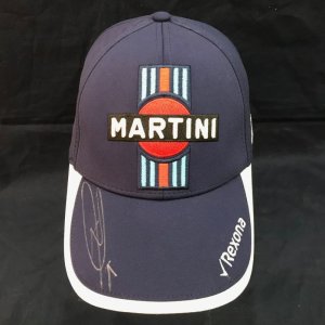 画像: WILLIAMS MARTINI RACING R.クビサ　直筆サイン入りMARTINIキャップ 2018