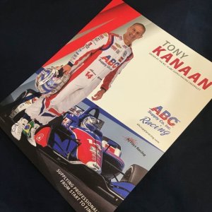 画像: 2019 INDY TONY KANAAN ドライバーカード