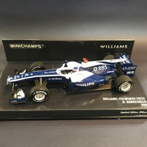 画像: 新品特別入荷品●再入荷●PMA1/43 WILLIAMS COSWORTH FW32 (R.バリチェロ） 2010