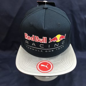 画像: PUMA製 RED BULL ブロックスナップ フラットキャップ　