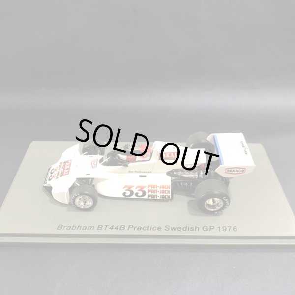 画像1: シグナス特別価格●新品正規入荷品●SPARK1/43 BRABHAM BT44 PRACTICE SWEDISH GP 1976 (J.NELLEMANN) #33