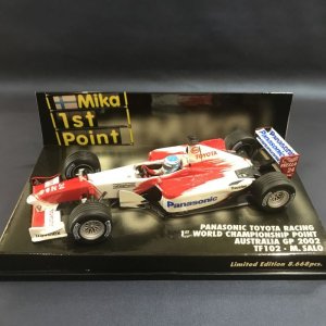 画像: セカンドハンド品●PMA1/43 TOYOTA TF102 1st POINT AUSTRALIA GP 2002  (M.サロ） #24