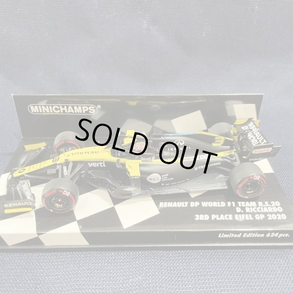 画像1: 新品正規入荷品●PMA1/43 RENAULT R.S.20 3rd PLACE EIFEL GP 2020 (D.リカルド）#3