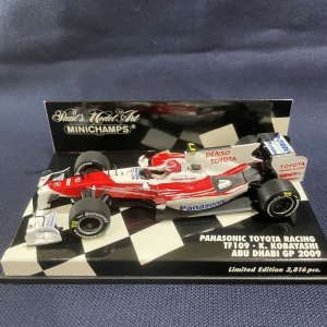 画像: セカンドハンド品●PMA1/43 PANASONIC TOYOTA TF109 ABU DHABI GP 2009 (小林可夢偉） #10