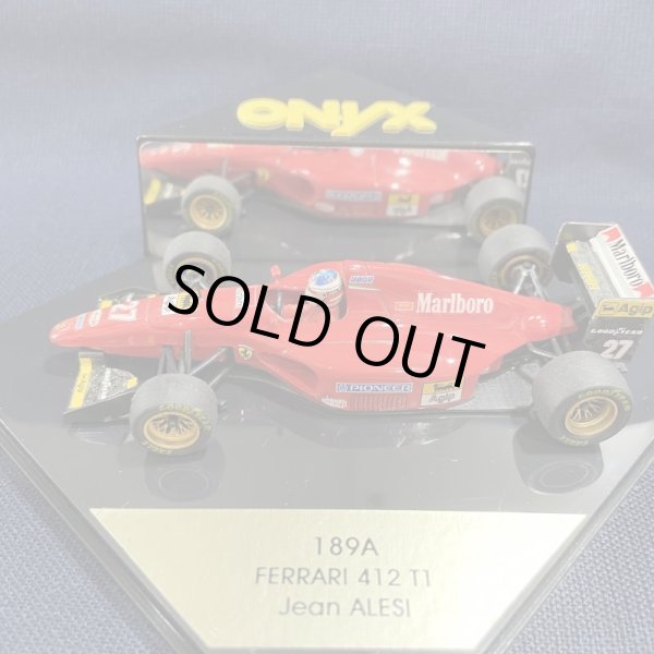 画像1: セカンドハンド品●タバコカスタム品●ONYX 1/43 FERRARI 412T1   (J.アレジ）#27