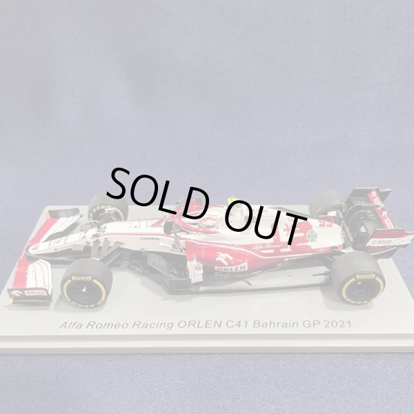 画像1: 新品正規入荷品●SPARK1/43 ALFA ROMEO ORLEN C41 BAHRAIN GP 2021 (A.ジョビナッツィ） #99