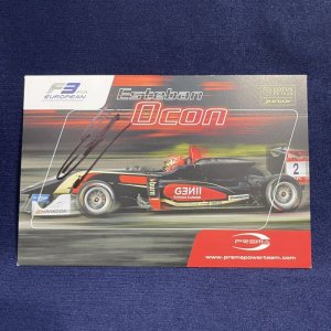 画像: F3時代 直筆サイン入り E.オコン プロモーションカード