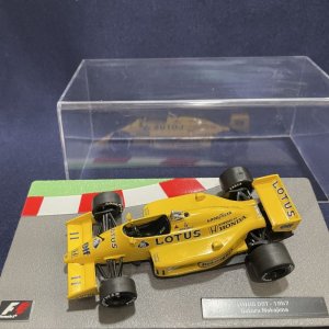 画像: セカンドハンド品●デアゴスティーニ1/43 LOTUS 99T (中嶋悟）1987 #11