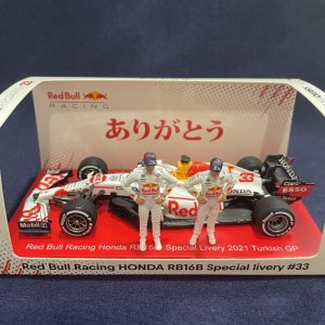 画像: セカンドハンド品●未開封品●SPARK&EURO SPORTS別注 1/43 RED BULL HONDA RB16B TURKISH GP 2021 （フェルスタッペン＆ペレス）