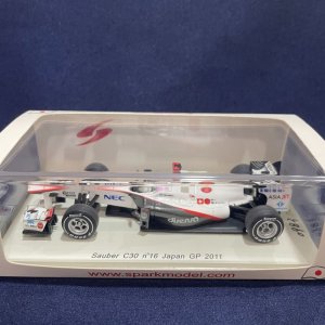 画像: セカンドハンド品●SPARK 1/43 SAUBER C30 JAPAN GP 2011 (小林可夢偉） #23