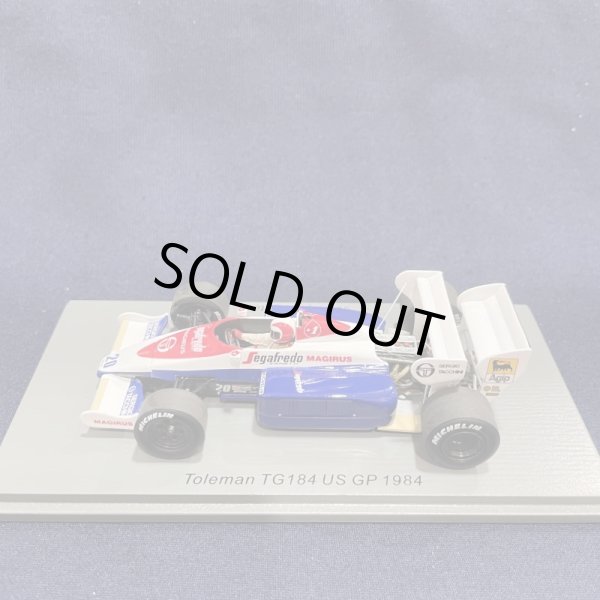 画像1: 新品正規荷品●SPARK1/43 TOLEMAN TG184 US GP 1984 (J.CECOTTO) #20