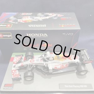 画像: 新品正規入荷品●burago1/43 RED BULL HONDA RB16B TURKISH 2021(M.フェルスタッペン）#33