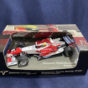 画像: セカンドハンド品●PMA1/43 TOYOTA別注 TOYOTA TF107 (R.シューマッハ）#11