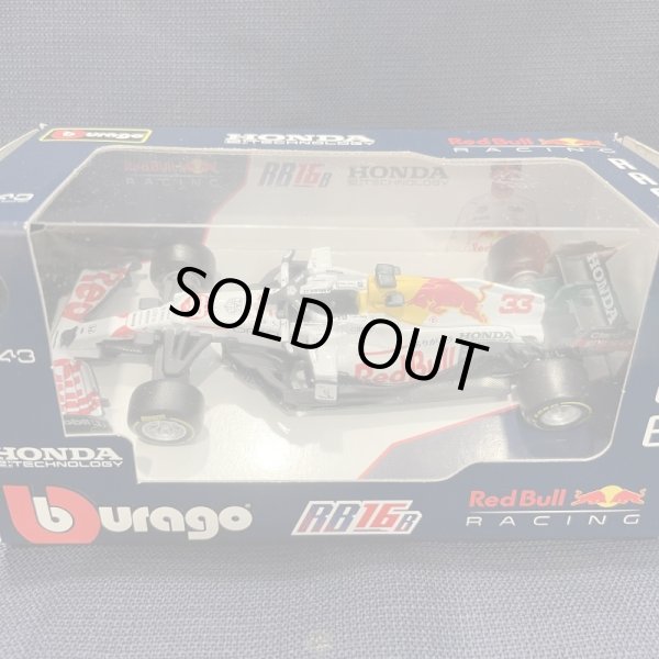 画像1: 新品正規入荷品●burago1/43 RED BULL HONDA RB16B TURKISH 2021(M.フェルスタッペン）#33