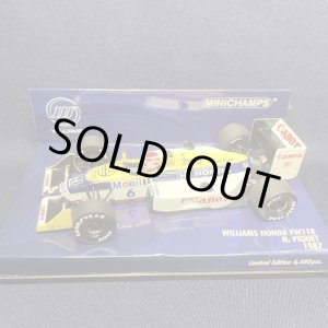 画像: セカンドハンド品●PMA1/43 WILLIAMS HONDA FW11B (N.ピケ） 1987