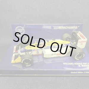 画像: セカンドハンド品●PMA1/43 WILLIAMS HONDA FW11B (N.マンセル） 1987