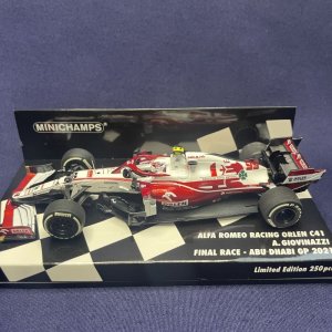 画像: 新品特別入荷品●PMA1/43 ALFA ROMEO ORLEN C41 FINAL RACE ABU DHABI GP 2021 (A.ジョビナッツィ）#99