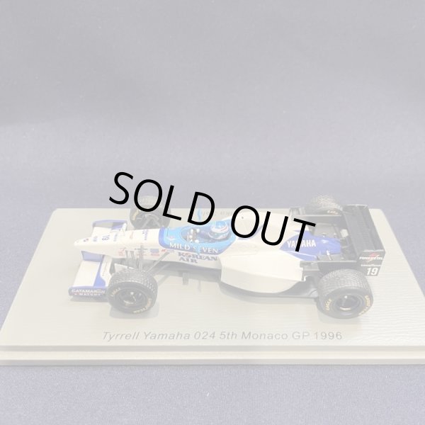 画像1: 新品正規荷品●SPARK1/43 TYRRELL YAMAHA 024 5th MONACO GP 1996 (M.サロ) #19