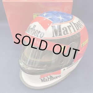 画像: 新品特別入荷品●タバコカスタム済●BELL 1/2スケール FERRARI SPAIN GP 1996 (M.シューマッハ）ミニヘルメット