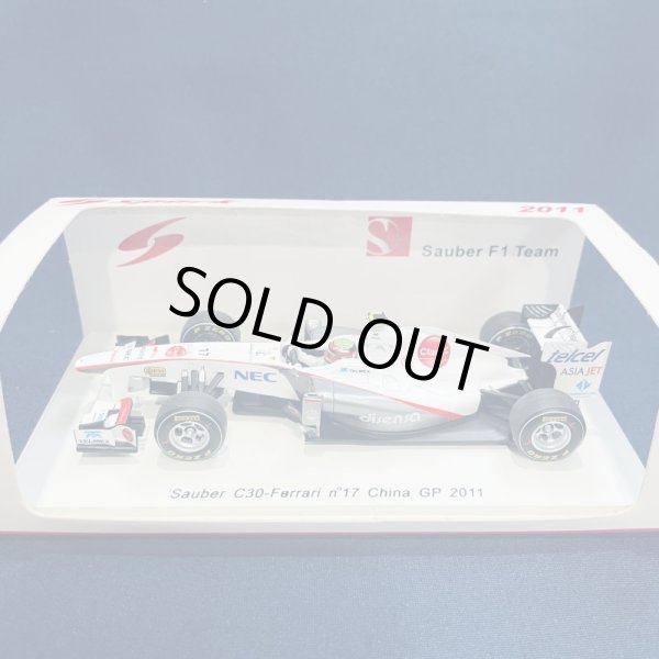 画像1: セカンドハンド品●SPARK1/43 SAUBER C30 CHINA GP 2011 (S.ペレス）#17