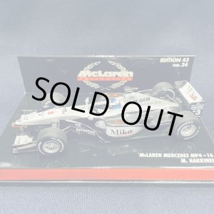 画像: セカンドハンド品●PMA1/43 McLAREN MERCEDES MP4/16 (M.ハッキネン）