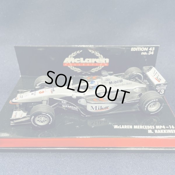 画像1: セカンドハンド品●PMA1/43 McLAREN MERCEDES MP4/16 (M.ハッキネン）