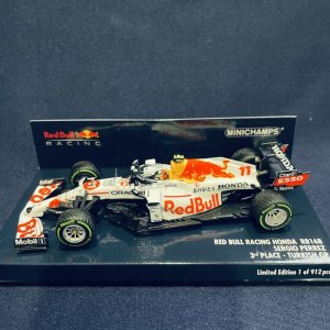 画像: 新品正規入荷品●PMA1/43 RED BULL HONDA RB16B 3rd PLACE TURKISH GP 2021 (S.ペレス）#11