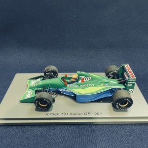 画像: 新品正規荷品●SPARK1/43 JORDAN 191 ITALIAN GP 1991 (R.モレノ） #32