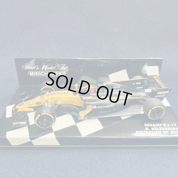 画像1: セカンドハンド品●PMA 1/43 RENAULT R.S.17 AUSTRALIAN GP 2017 (N.ヒュルケンベルグ）#27