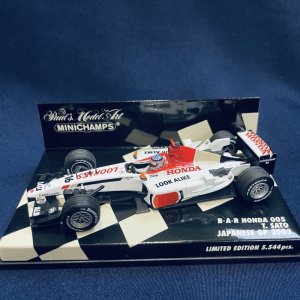 画像: セカンドハンド品●PMA1/43 BAR HONDA 005 JAPANESE GP 2003 (佐藤琢磨）#16