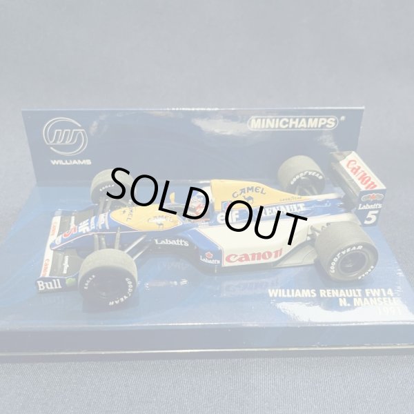 画像1: セカンドハンド品●タバコカスタム品●PMA1/43 WILLIAMS RENAULT FW14 (N.マンセル）1991 #5