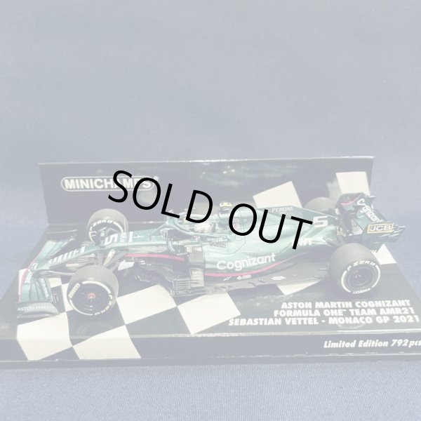 画像1: 新品正規入荷品●PMA1/43 ASTON MARTIN AMR21 MONACO GP 2021 (S.ベッテル）#5