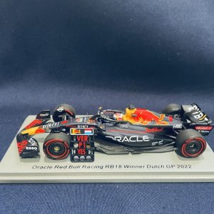 画像: 新品正規荷品●SPARK1/43 RED BULL RB18 WINNER DUTCH GP 2022 (M.フェルスタッペン）