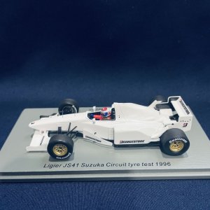 画像: 新品正規荷品●SPARK1/43 LIGIER JS41 SUZUKA CIRCUIT TYPE TEST 1996 (J.フェルスタッペン）