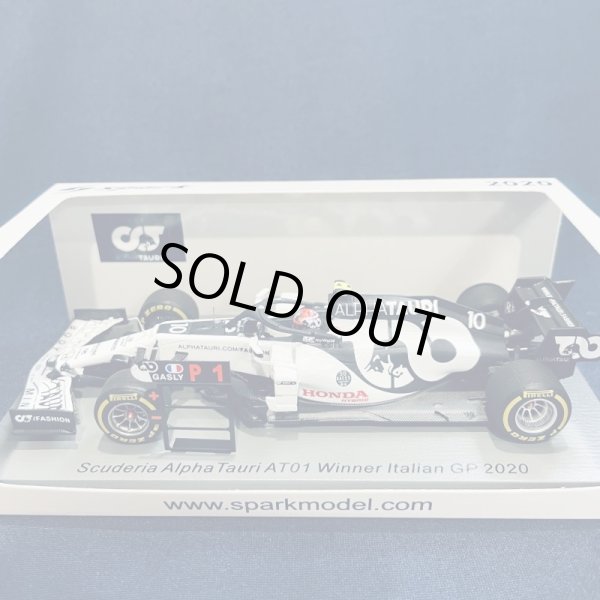 画像1: セカンドハンド品●SPARK1/43 ALPHA TAURI HONDA AT01 WINNER ITARIIAN GP 2020 (P.ガスリー）#10