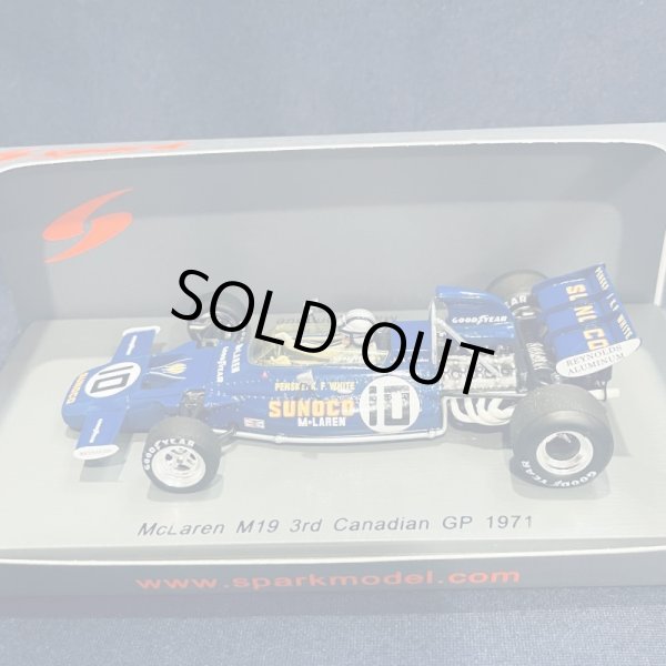 画像1: セカンドハンド品●SPARK1/43 McLAREN M19 3rd CANADIAN GP 1971 (M.DONOHUE) #10